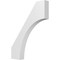 Ekena Millwork 4-in. W x 26-in. D x 34-in. H Westlake Architectural Grade PVC Knee Brace BRCP04X26X34WTL - alternate 1
